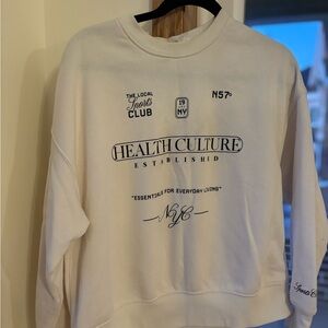White Women H&M Sweater